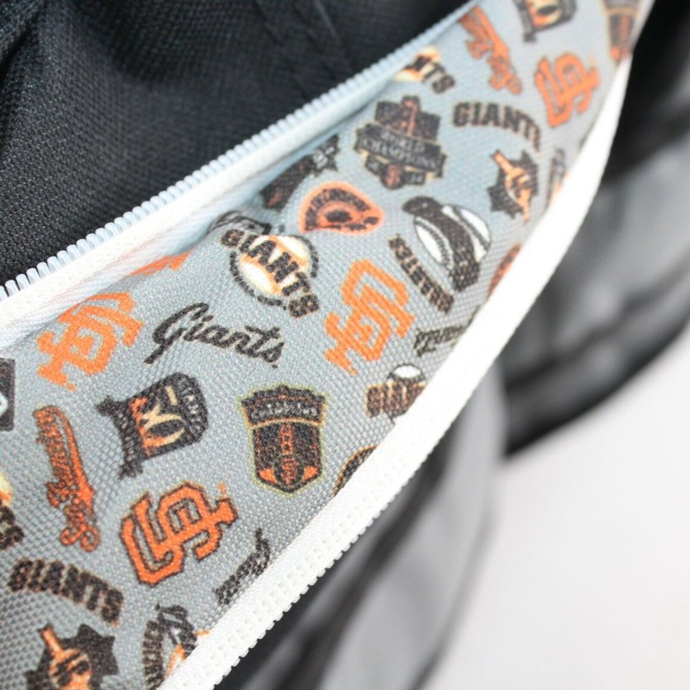 SF Giants Expandable Backpack 60th Anniversary San Francisco NEW - Picture 4 of 5
